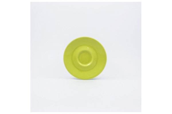 Coffee saucer green